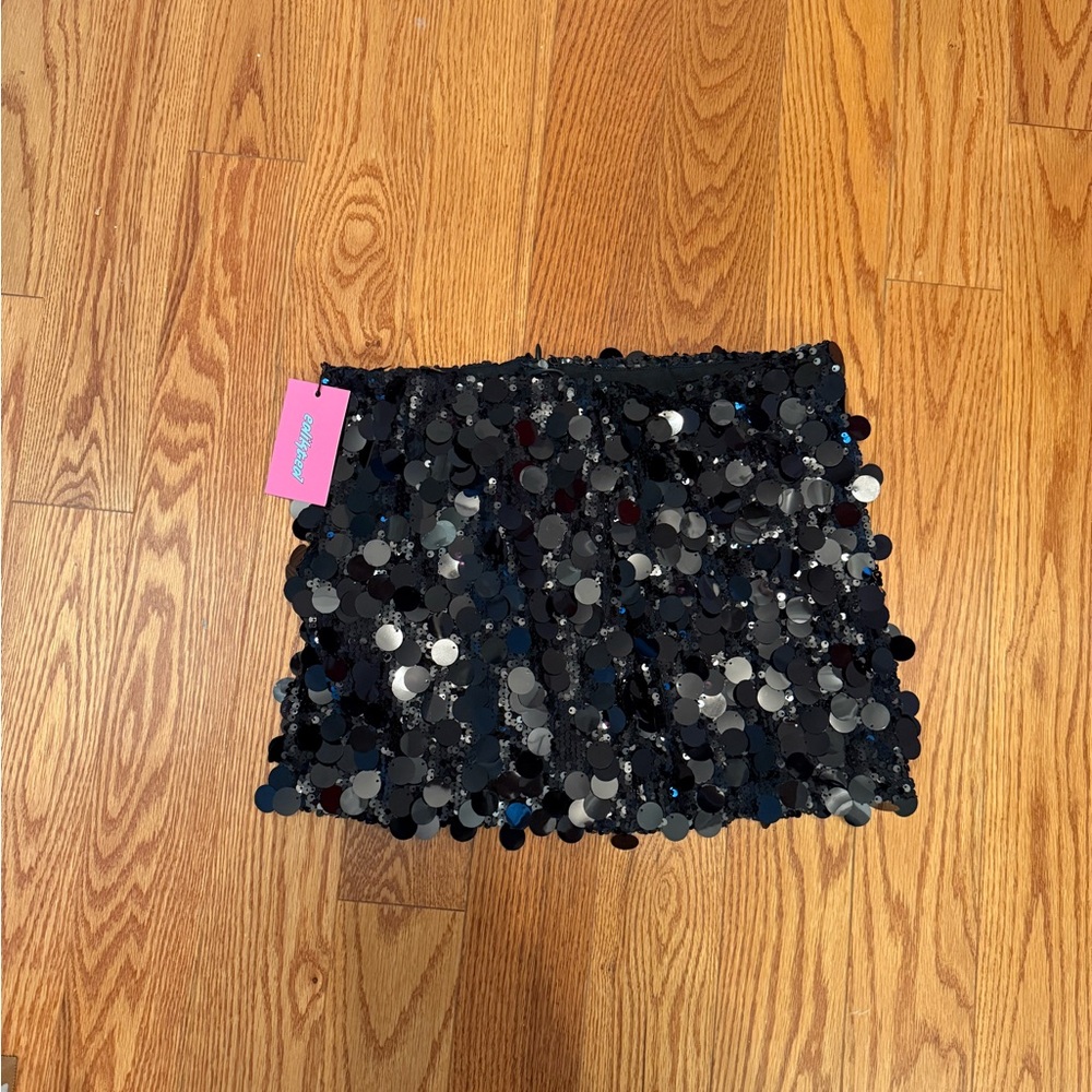Edikted sequin mini skirt